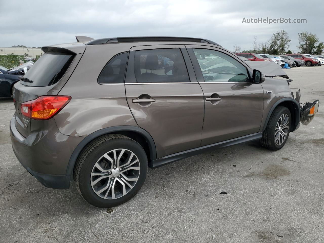 2017 Mitsubishi Outlander Sport Sel Gray vin: JA4AP4AWXHZ018081