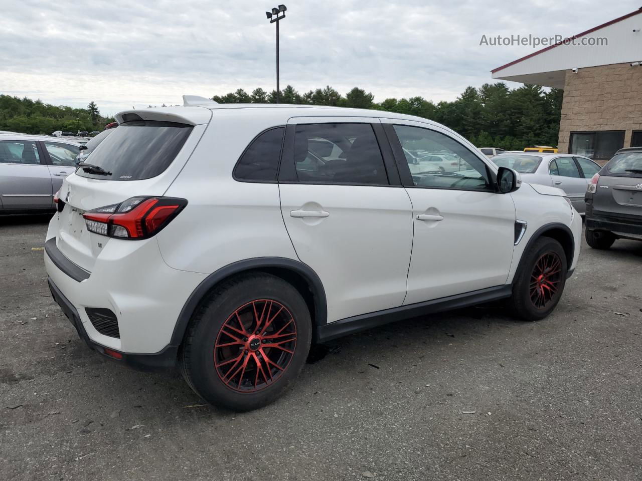 2020 Mitsubishi Outlander Sport Es White vin: JA4AR3AU0LU022844