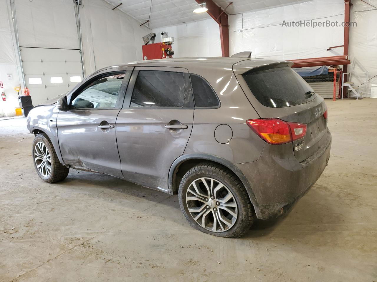 2017 Mitsubishi Outlander Sport Es Brown vin: JA4AR3AU2HZ041230