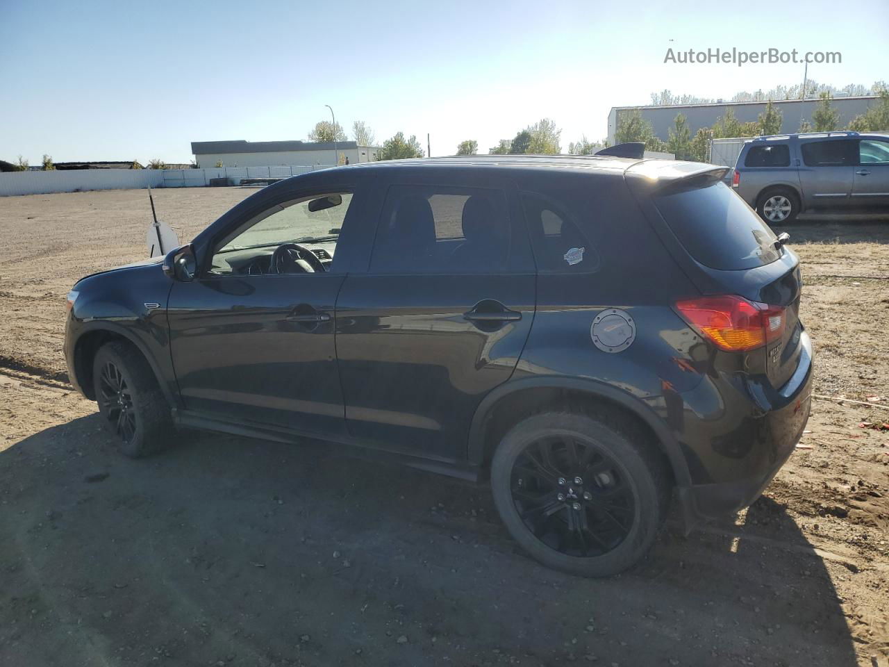 2017 Mitsubishi Outlander Sport Es Black vin: JA4AR3AU2HZ043091