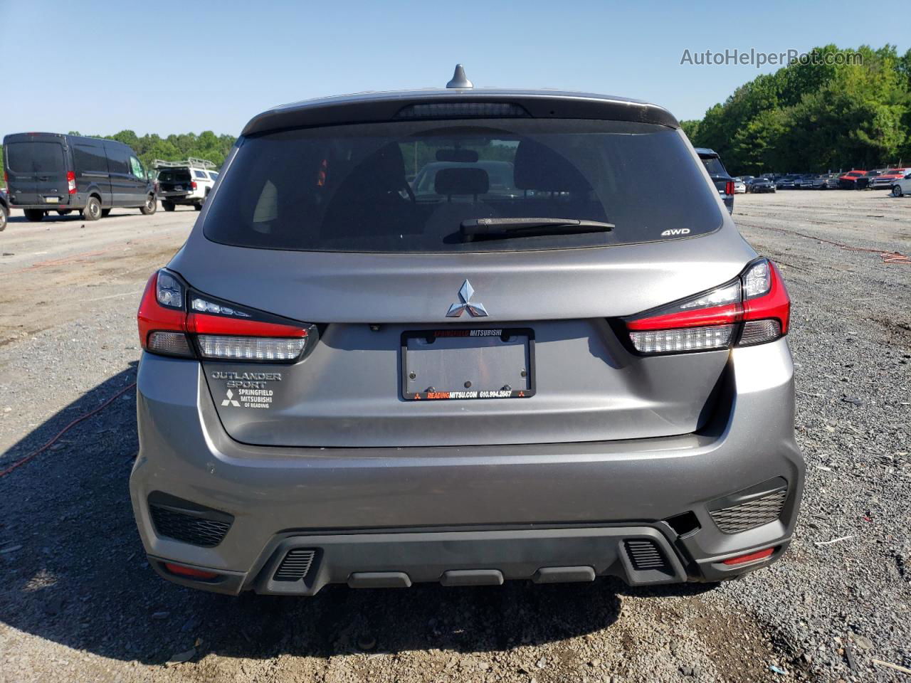 2020 Mitsubishi Outlander Sport Es Gray vin: JA4AR3AU2LU028046