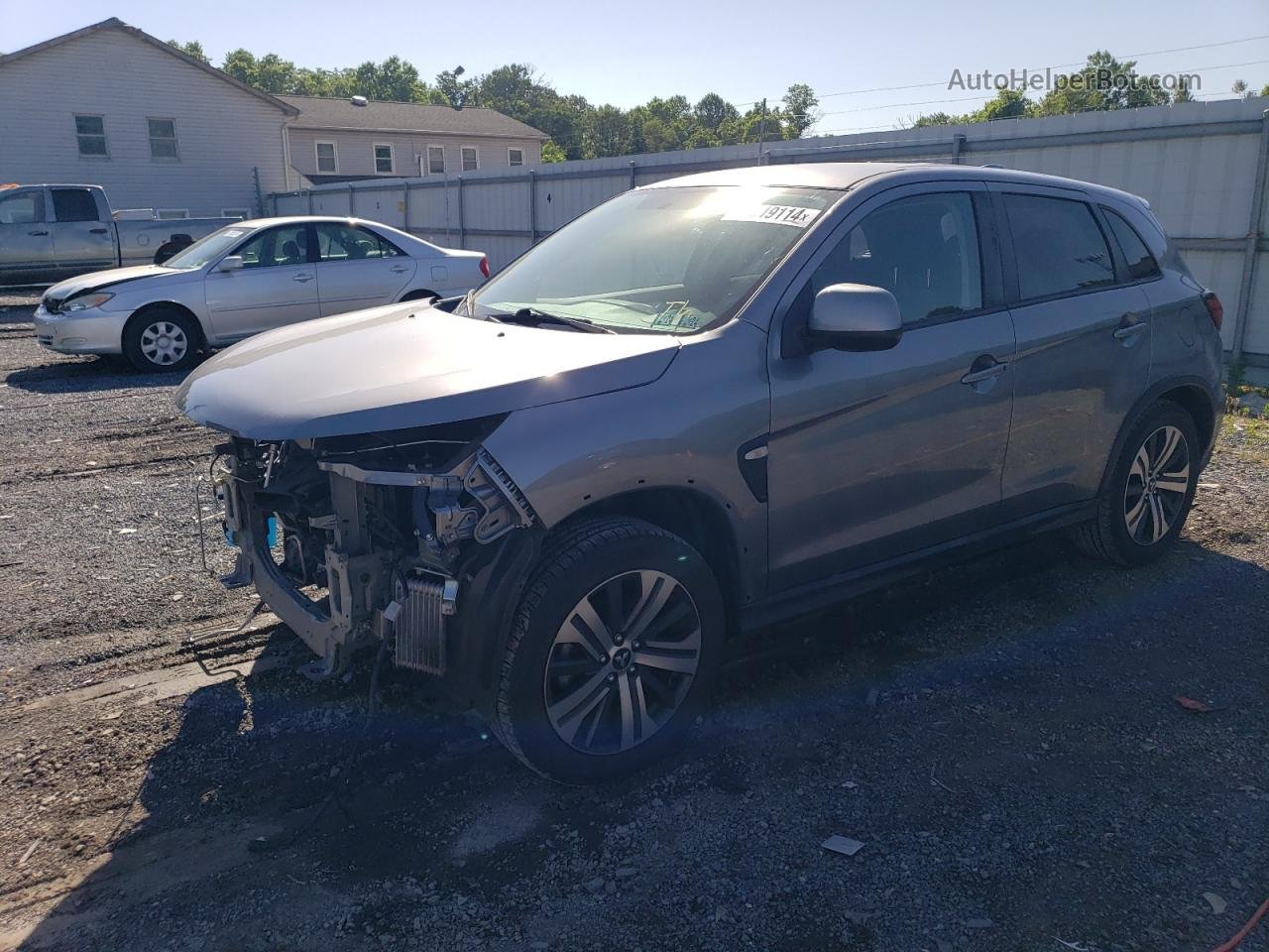 2020 Mitsubishi Outlander Sport Es Gray vin: JA4AR3AU2LU028046