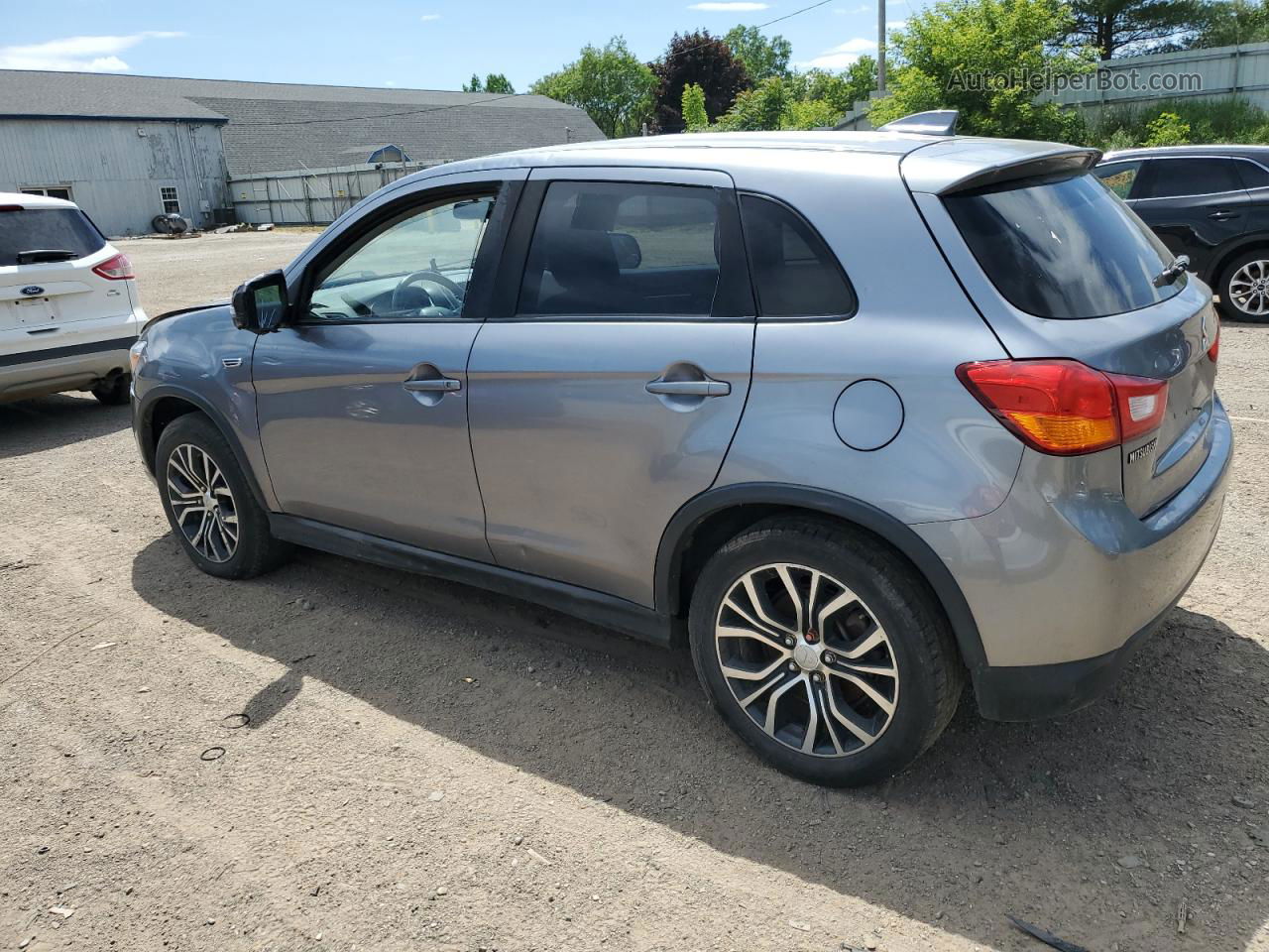 2017 Mitsubishi Outlander Sport Es Gray vin: JA4AR3AU3HZ050924