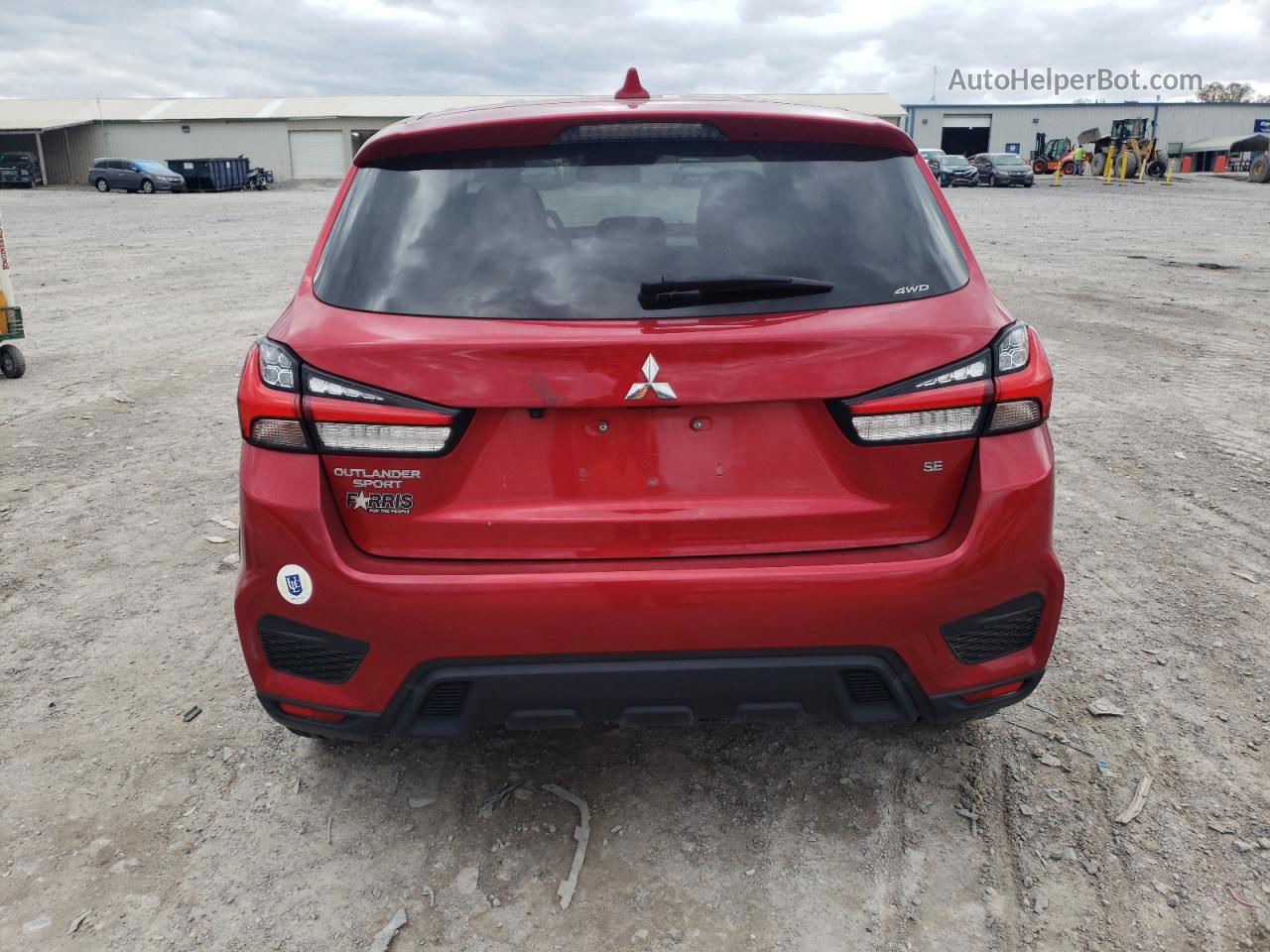 2020 Mitsubishi Outlander Sport Es Красный vin: JA4AR3AU3LU018254