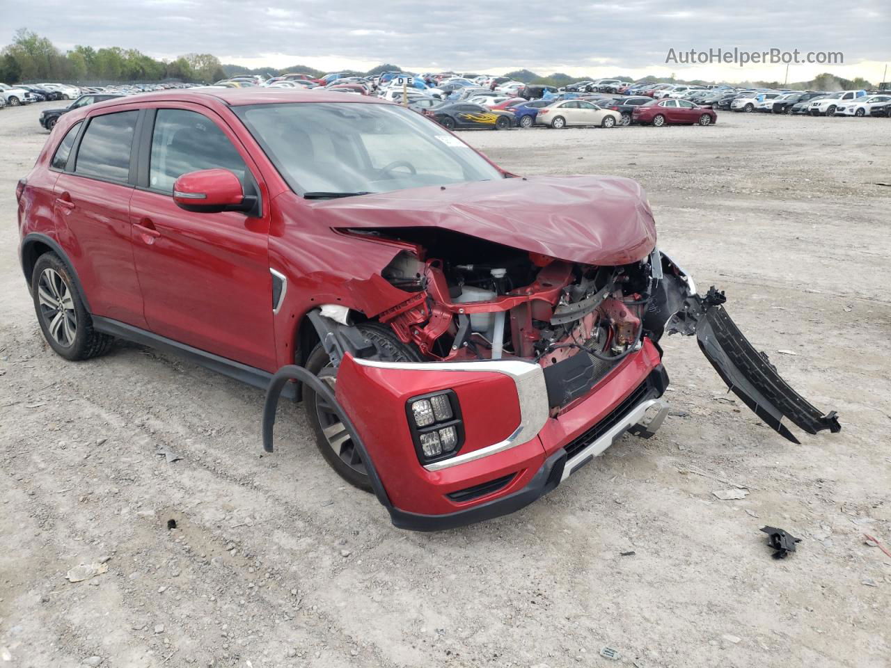 2020 Mitsubishi Outlander Sport Es Red vin: JA4AR3AU3LU018254