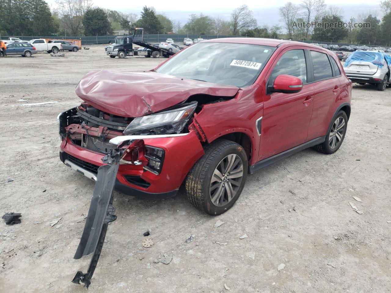 2020 Mitsubishi Outlander Sport Es Red vin: JA4AR3AU3LU018254