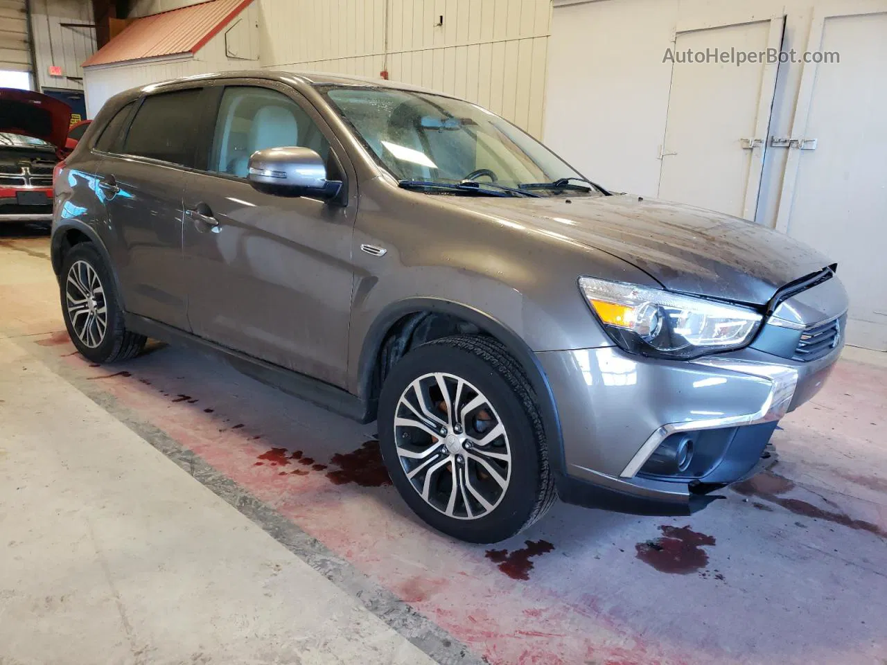 2017 Mitsubishi Outlander Sport Es Brown vin: JA4AR3AU5HZ011302