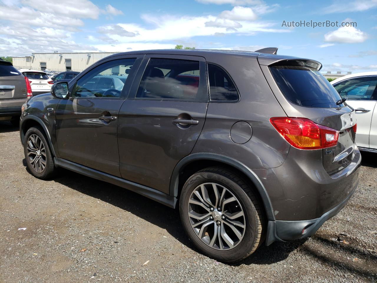 2017 Mitsubishi Outlander Sport Es Brown vin: JA4AR3AU5HZ023921