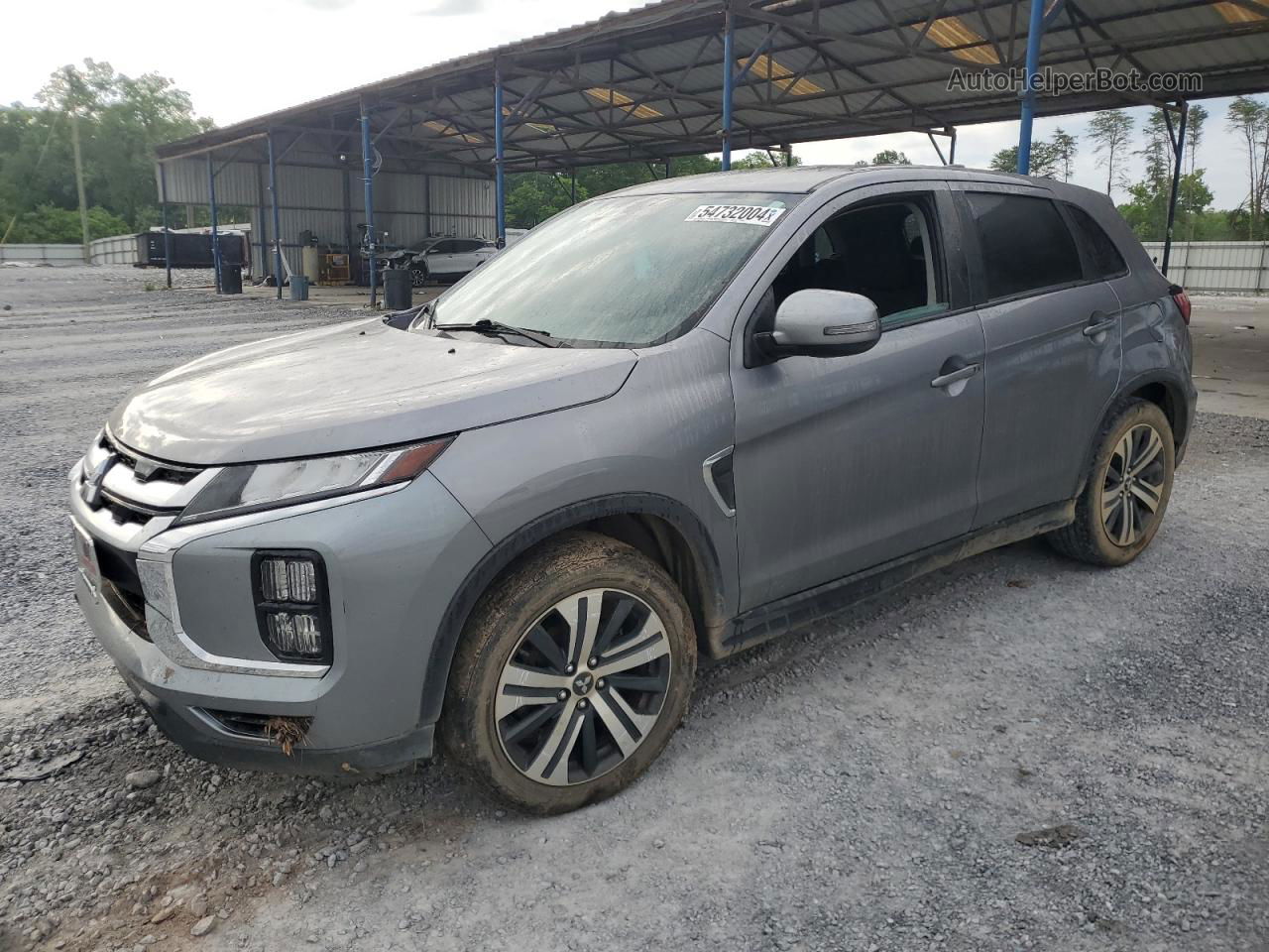 2020 Mitsubishi Outlander Sport Es Silver vin: JA4AR3AU5LU023424