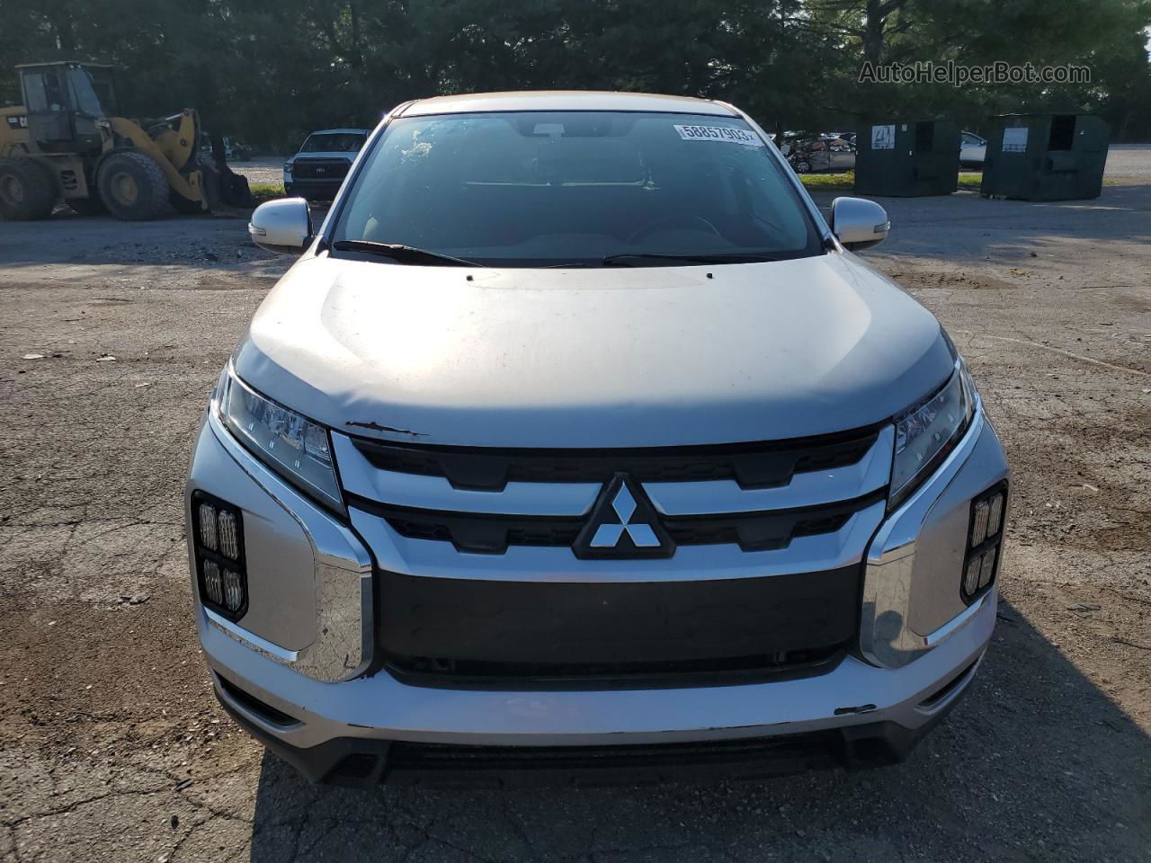 2020 Mitsubishi Outlander Sport Es Silver vin: JA4AR3AU6LU027241