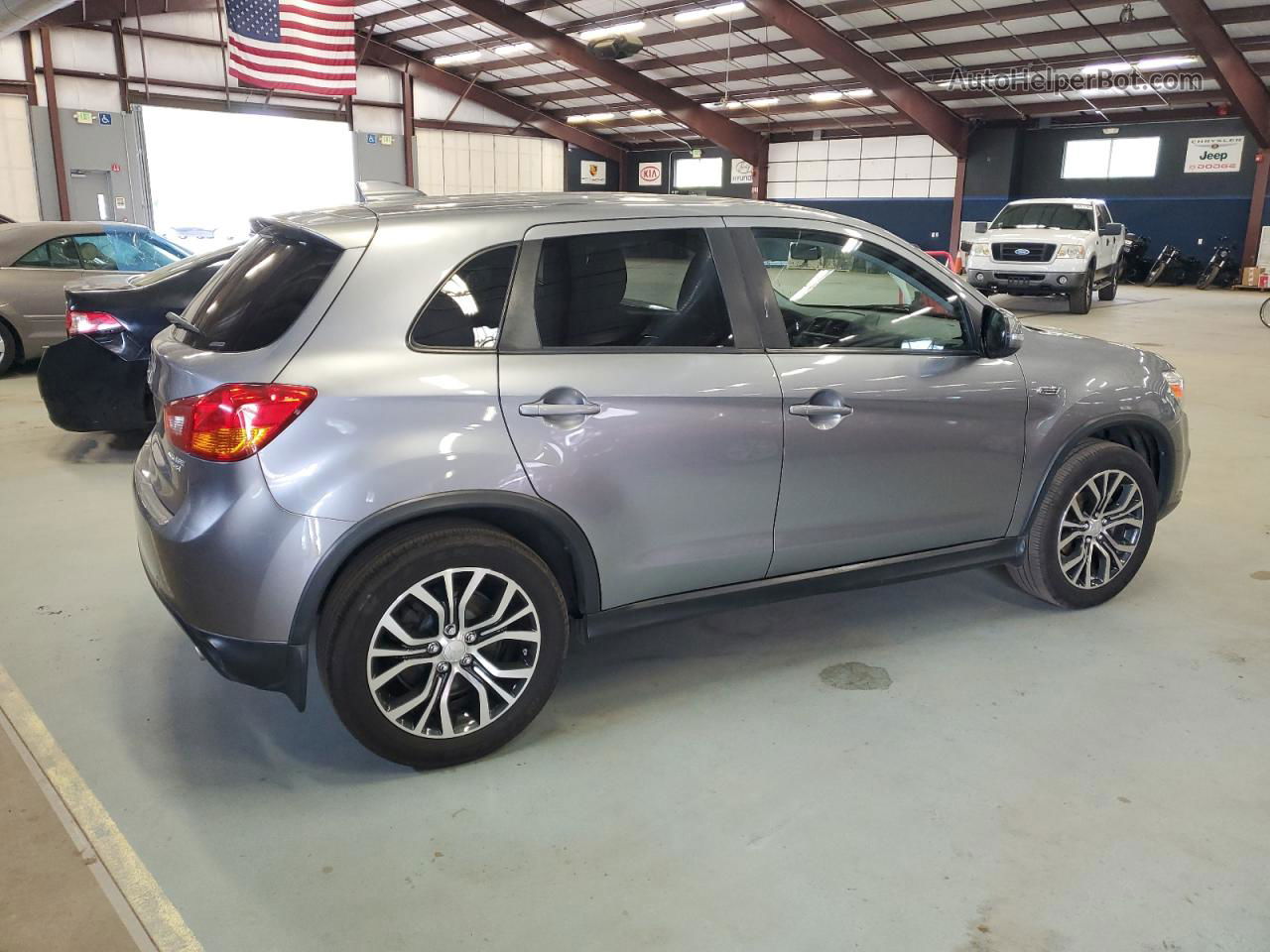 2017 Mitsubishi Outlander Sport Es Gray vin: JA4AR3AU7HZ011074