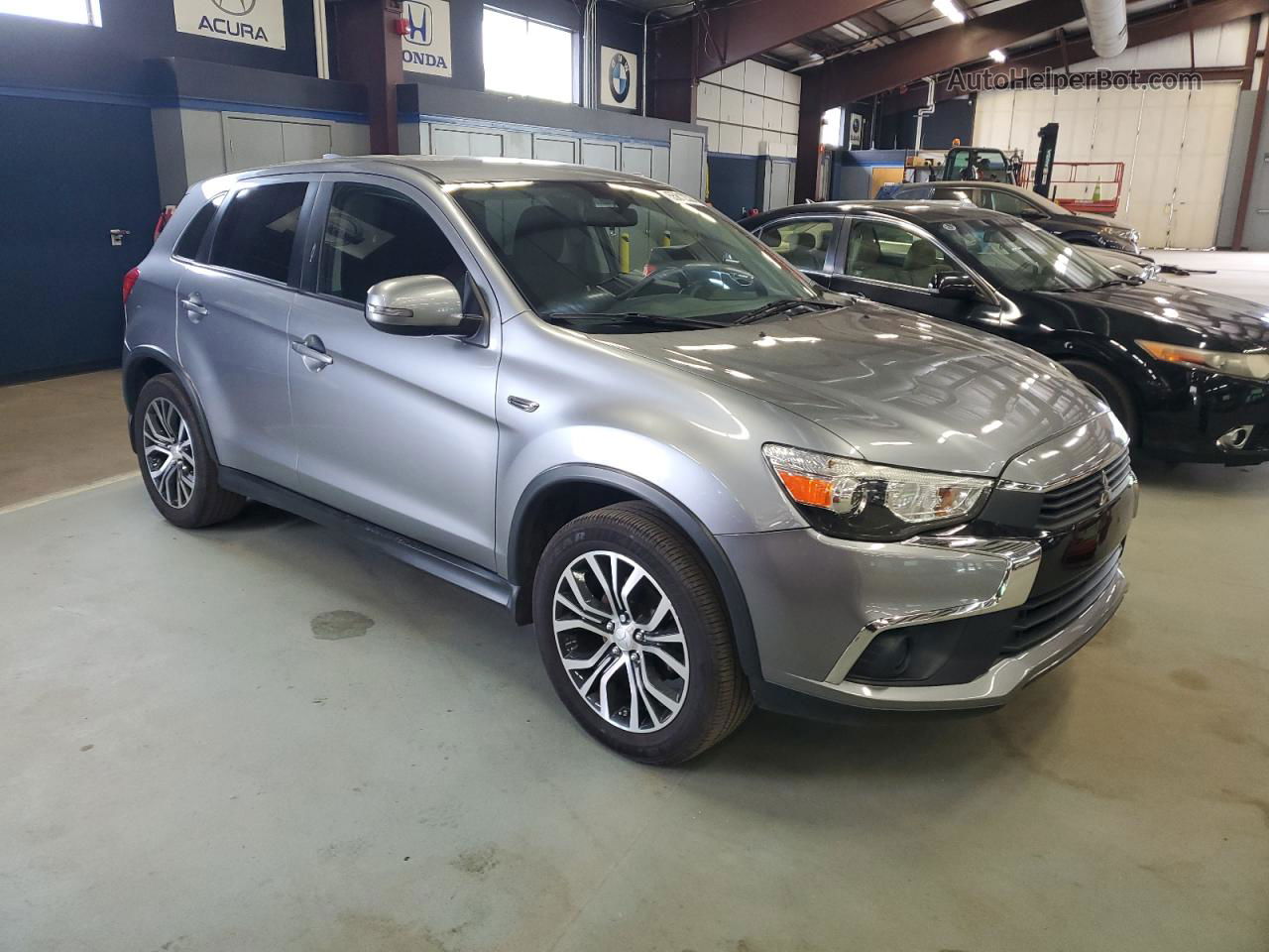 2017 Mitsubishi Outlander Sport Es Gray vin: JA4AR3AU7HZ011074