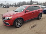 2017 Mitsubishi Outlander Sport Es Красный vin: JA4AR3AU7HZ054152