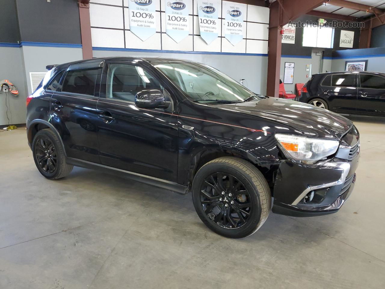 2017 Mitsubishi Outlander Sport Es Black vin: JA4AR3AU8HZ032676