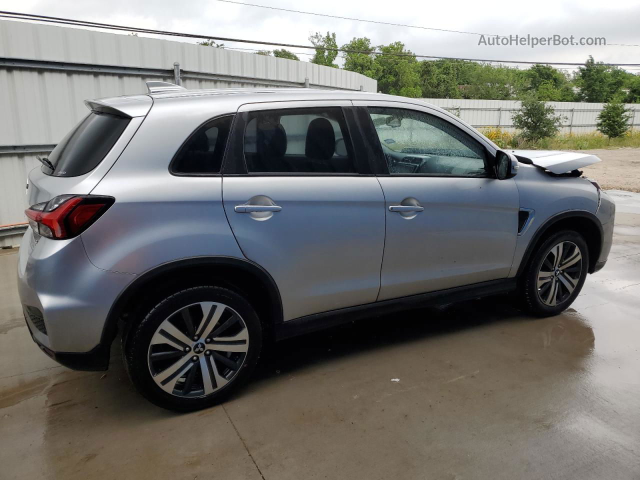 2020 Mitsubishi Outlander Sport Es Silver vin: JA4AR3AU8LU025250