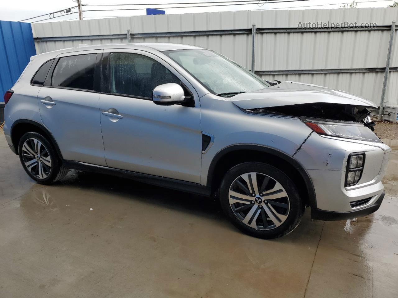 2020 Mitsubishi Outlander Sport Es Silver vin: JA4AR3AU8LU025250