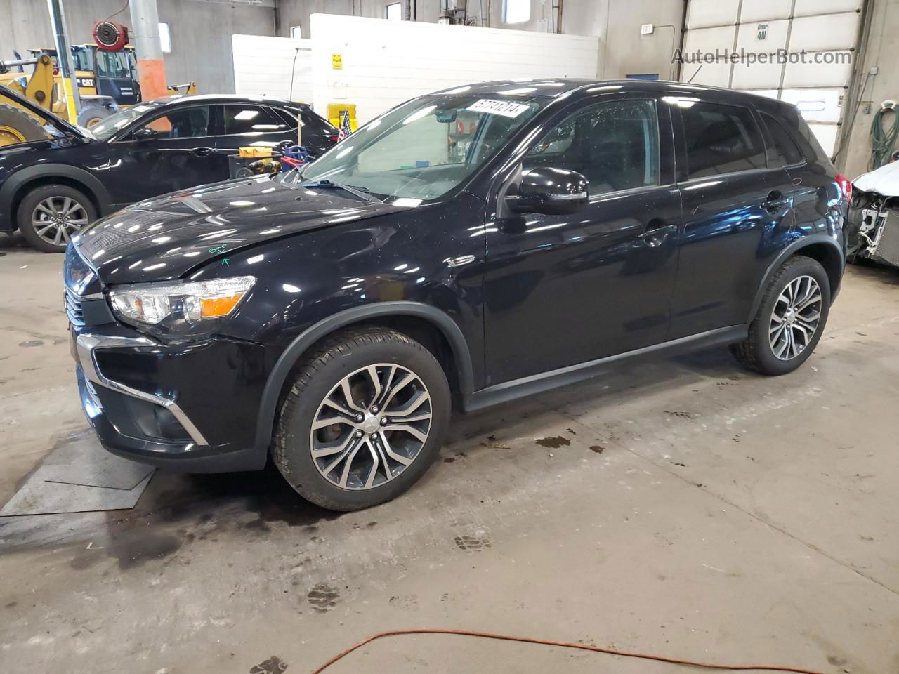 2016 Mitsubishi Outlander Sport Es Black vin: JA4AR3AU9GZ064924