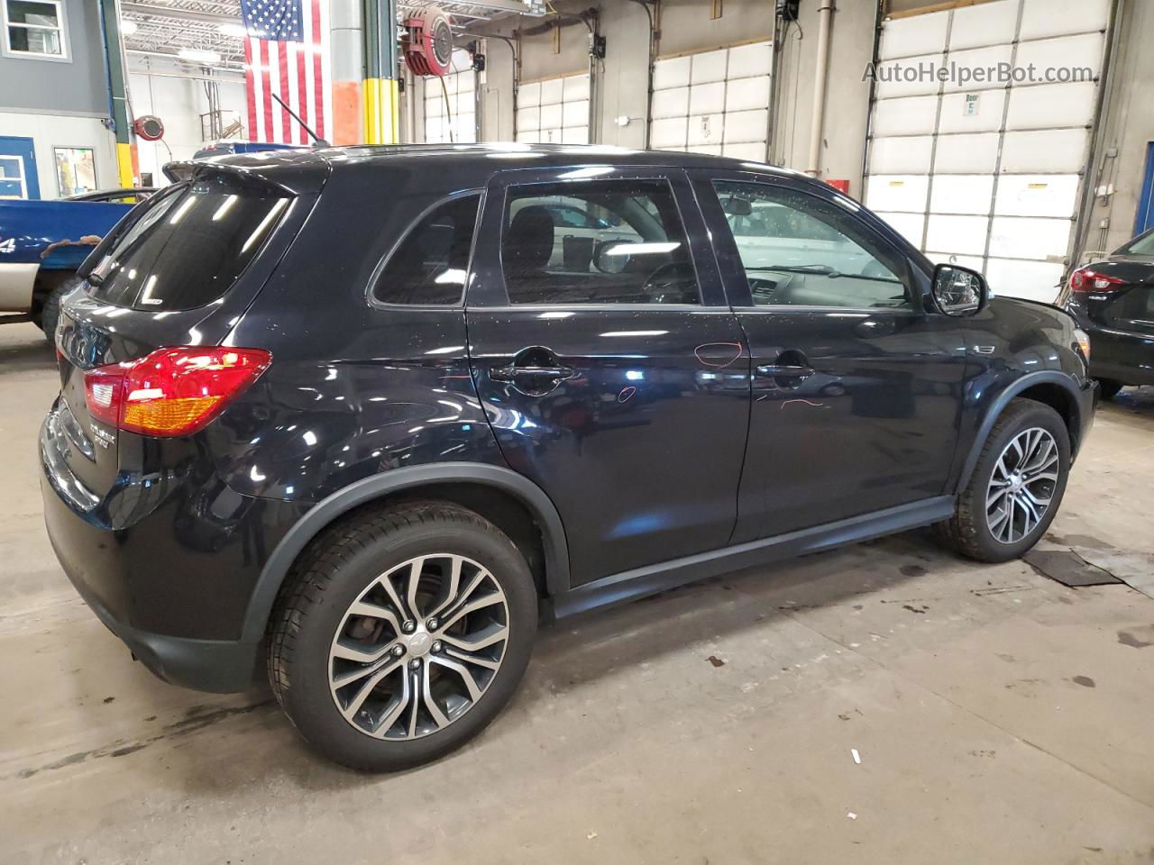 2016 Mitsubishi Outlander Sport Es Black vin: JA4AR3AU9GZ064924