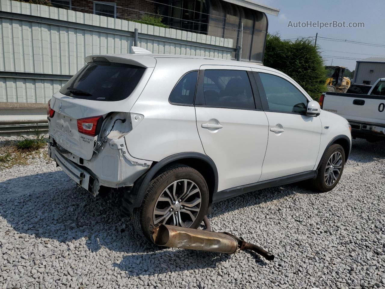 2017 Mitsubishi Outlander Sport Es Белый vin: JA4AR3AU9HZ016079