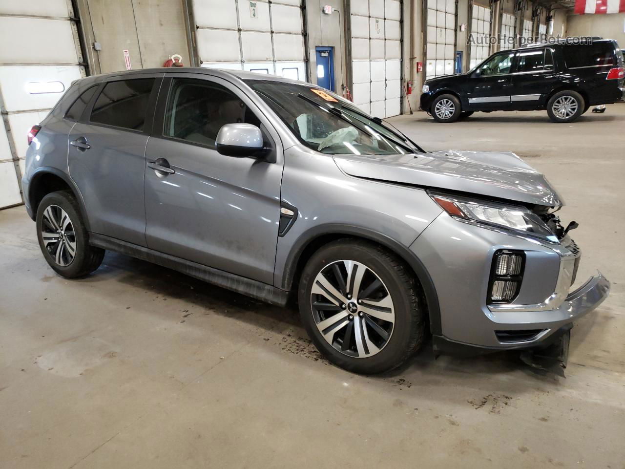 2020 Mitsubishi Outlander Sport Es Gray vin: JA4AR3AU9LU013009