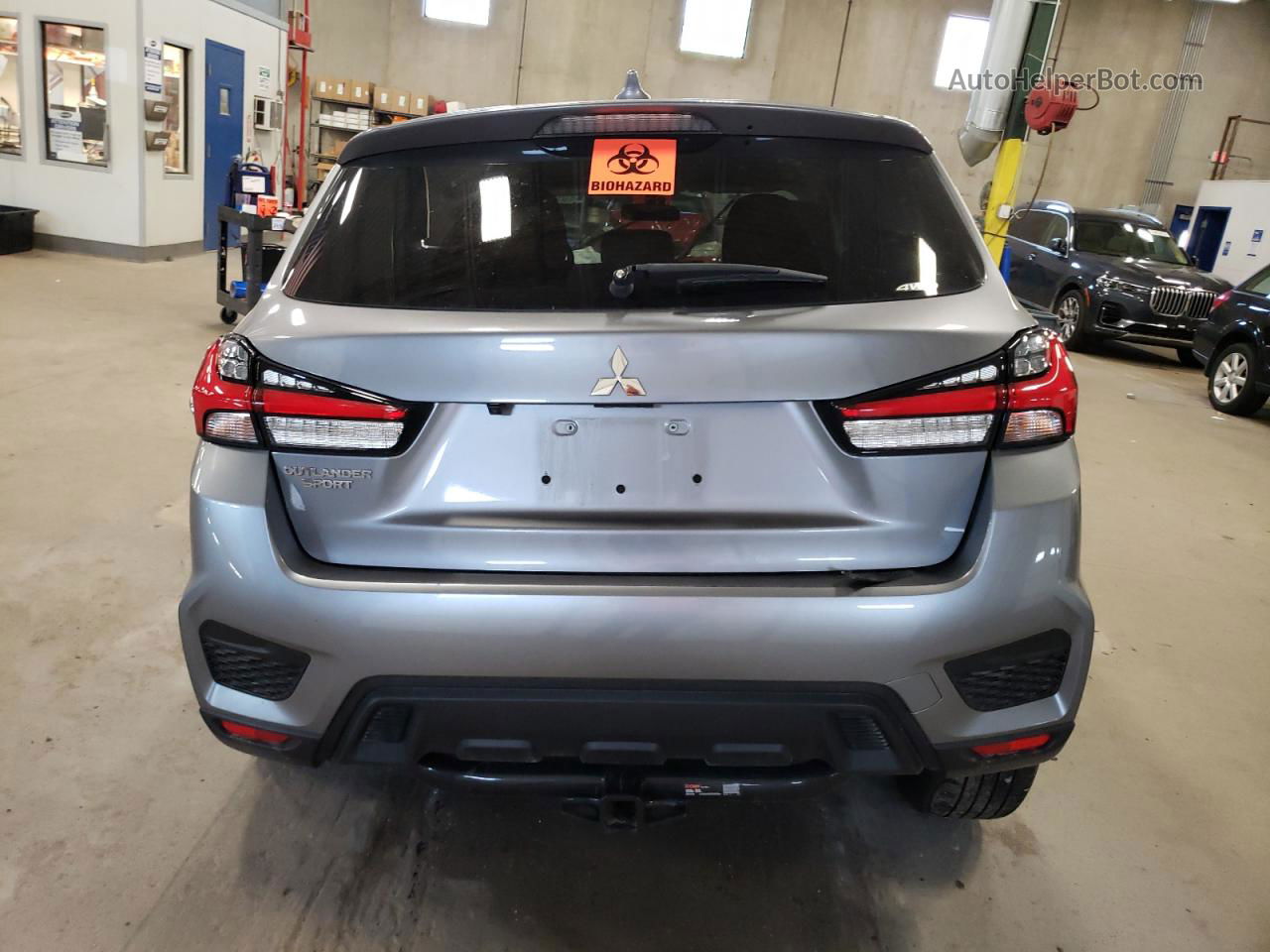 2020 Mitsubishi Outlander Sport Es Gray vin: JA4AR3AU9LU013009