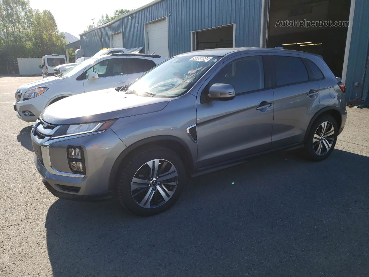 2020 Mitsubishi Outlander Sport Es Silver vin: JA4AR3AU9LU022664