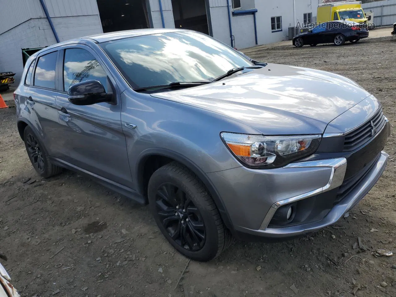 2017 Mitsubishi Outlander Sport Es Silver vin: JA4AR3AU1HZ037640