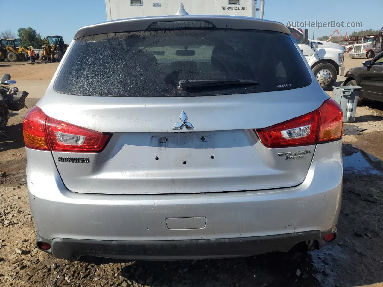 2017 Mitsubishi Outlander Sport Es Silver vin: JA4AR3AUXHZ011022