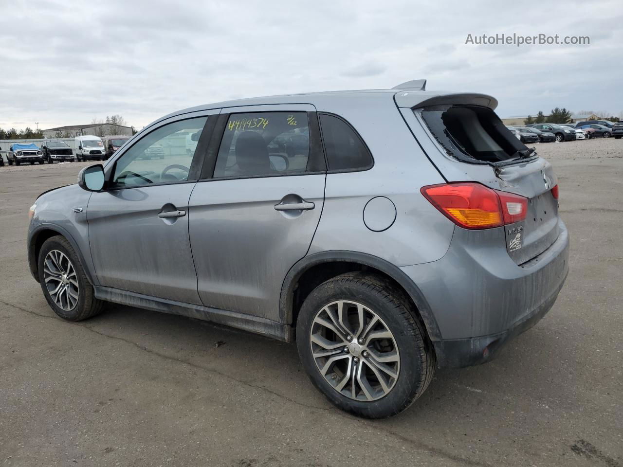 2017 Mitsubishi Outlander Sport Es Серый vin: JA4AR3AUXHZ018441