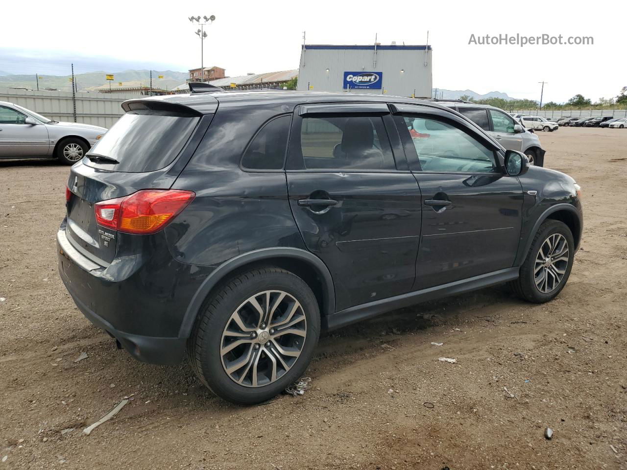 2017 Mitsubishi Outlander Sport Es Black vin: JA4AR3AW2HZ018953