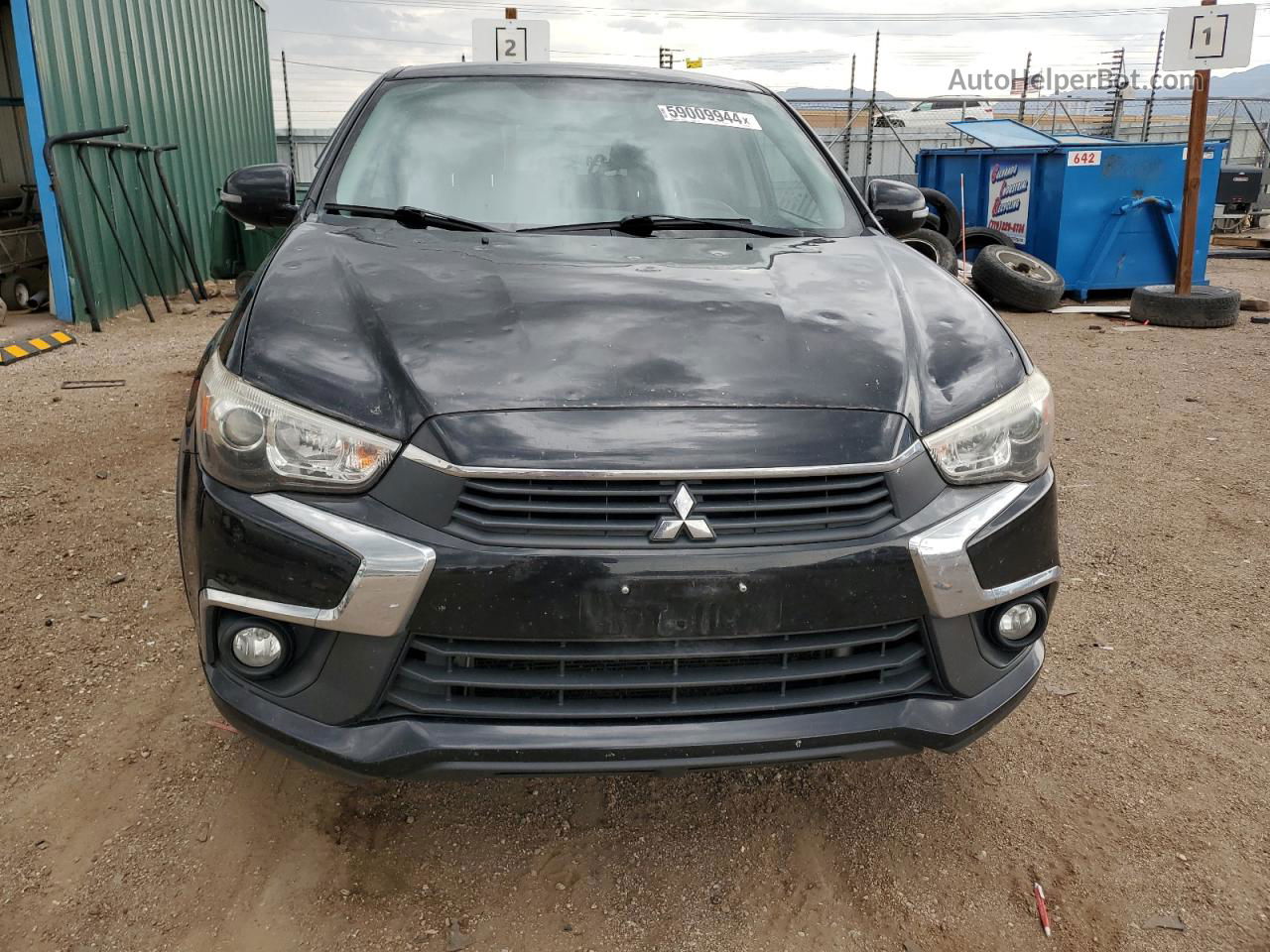 2017 Mitsubishi Outlander Sport Es Black vin: JA4AR3AW2HZ018953