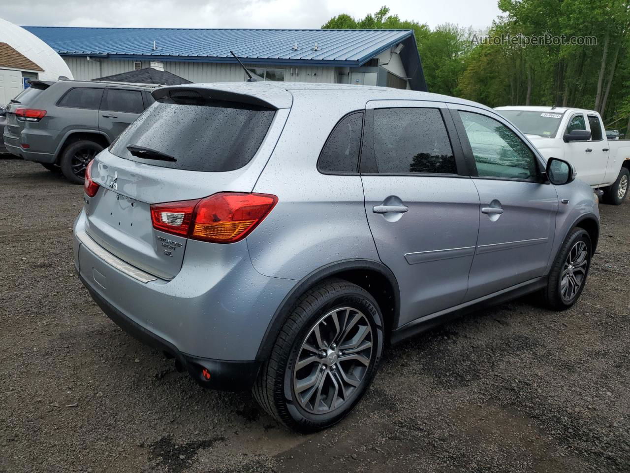 2016 Mitsubishi Outlander Sport Es Серебряный vin: JA4AR3AW3GZ023853