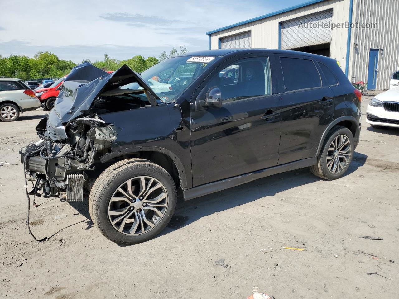 2017 Mitsubishi Outlander Sport Es Black vin: JA4AR3AW9HZ017220