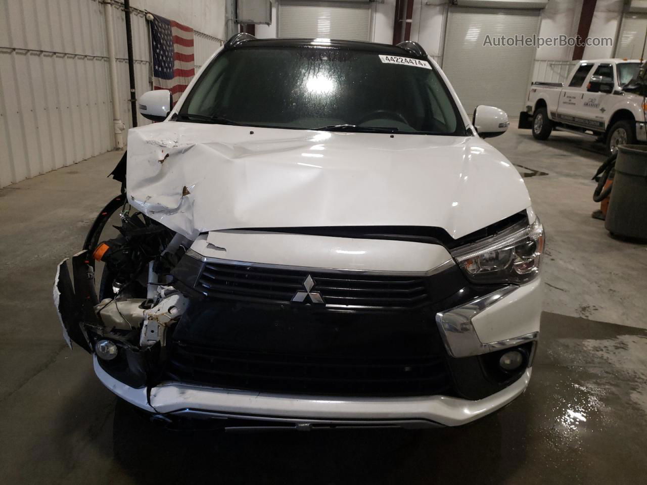 2017 Mitsubishi Outlander Sport Sel White vin: JA4AR4AW3HZ019972