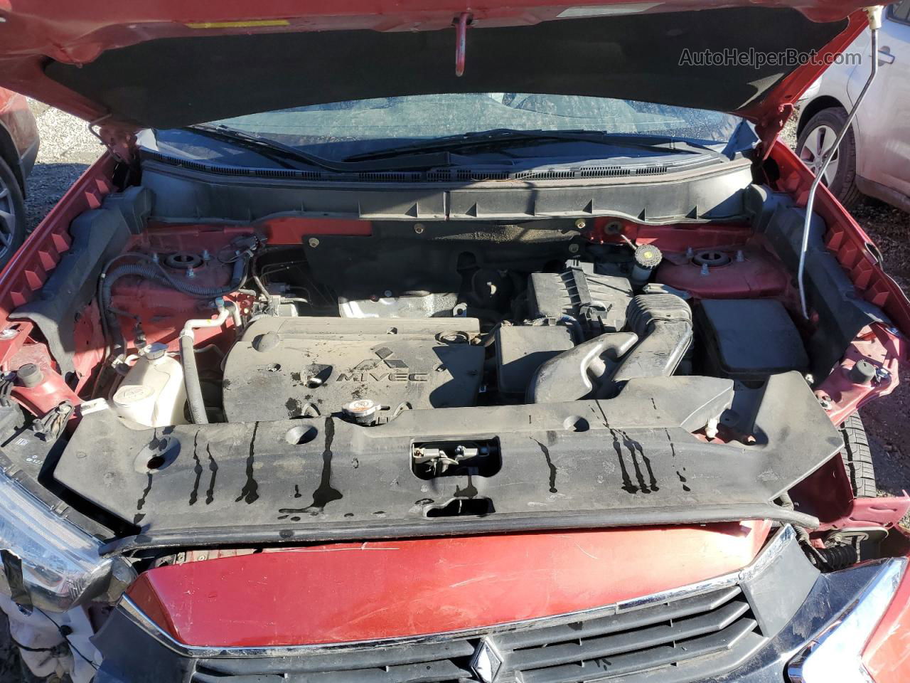 2017 Mitsubishi Outlander Sport Sel Красный vin: JA4AR4AW6HZ060256
