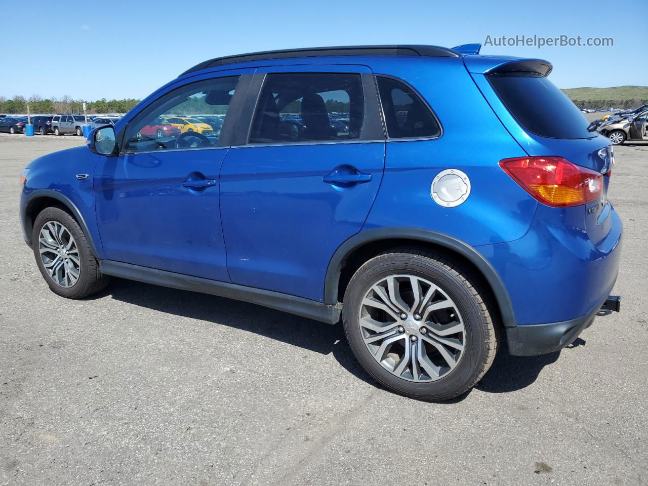 2017 Mitsubishi Outlander Sport Sel Blue vin: JA4AR4AW7HZ020610