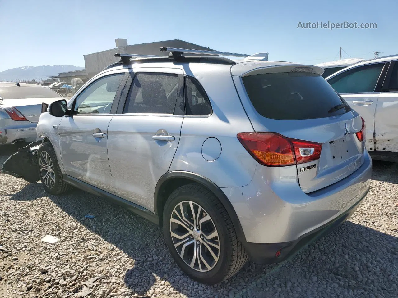 2017 Mitsubishi Outlander Sport Sel Silver vin: JA4AR4AW7HZ046771