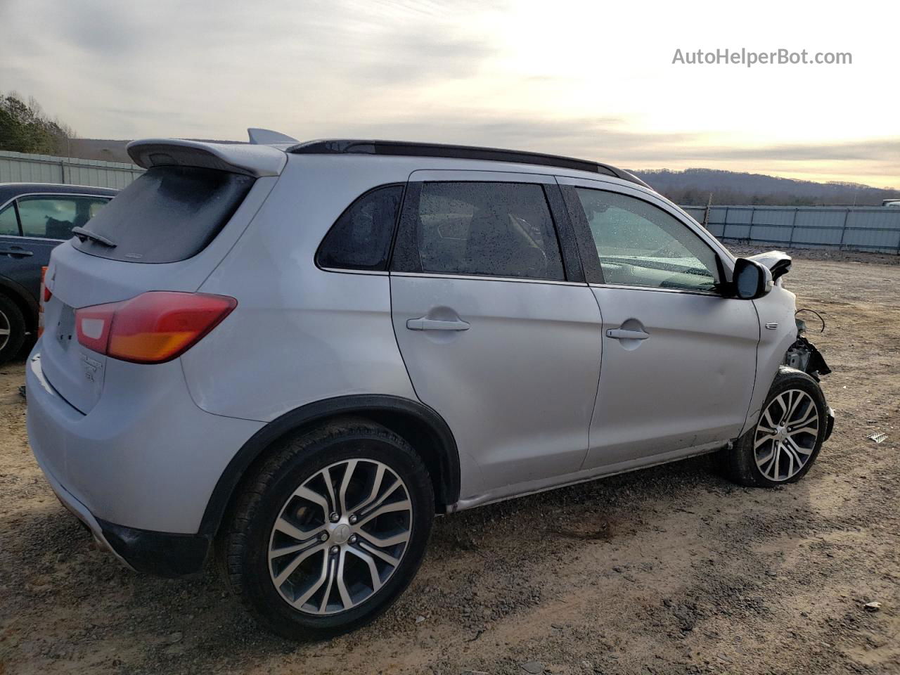 2017 Mitsubishi Outlander Sport Sel Silver vin: JA4AR4AW9HZ060350