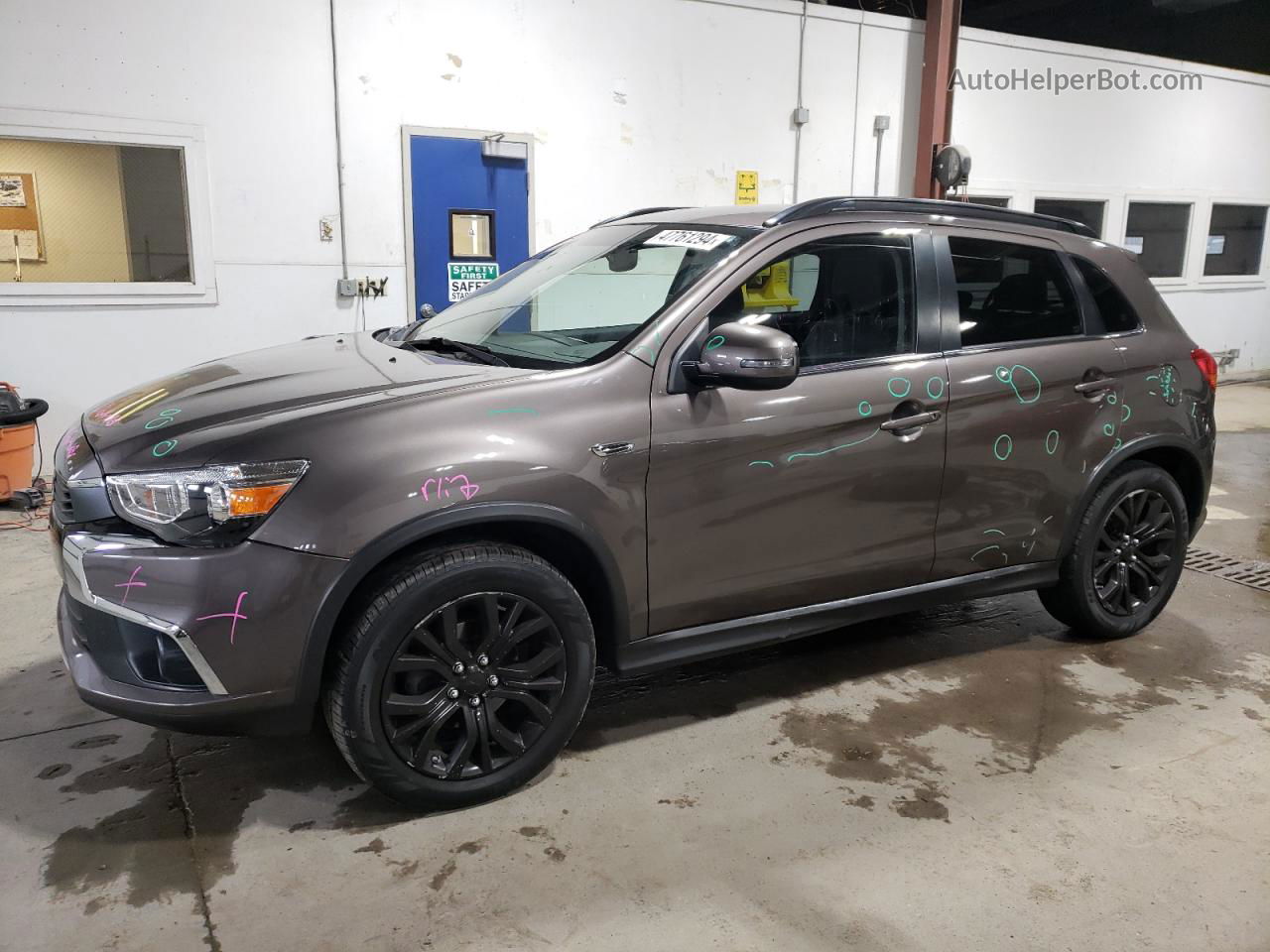 2017 Mitsubishi Outlander Sport Sel Beige vin: JA4AR4AWXHZ019192