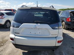 2013 Mitsubishi Outlander Se White vin: JA4AS3AW0DU008398