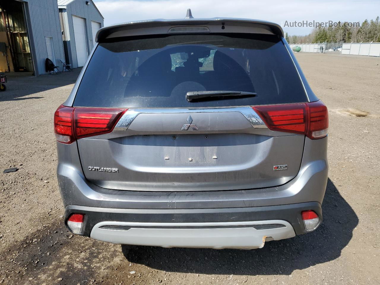 2020 Mitsubishi Outlander Es Серый vin: JA4AZ2A30LZ607279