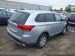 2017 Mitsubishi Outlander Es Silver vin: JA4AZ2A31HZ608447