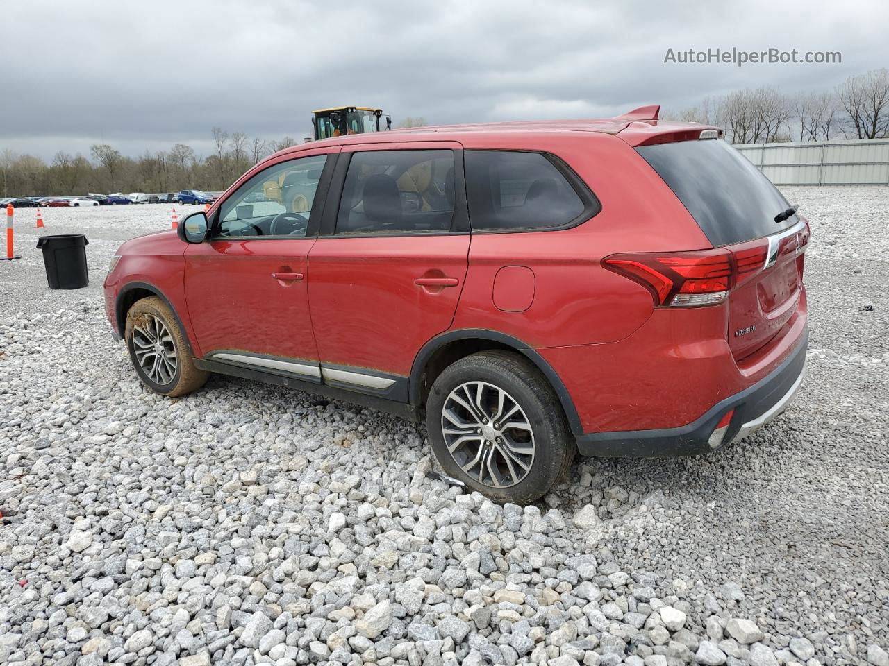 2017 Mitsubishi Outlander Es Red vin: JA4AZ2A35HZ023967