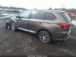 2017 Mitsubishi Outlander Es Коричневый vin: JA4AZ2A35HZ063563