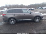 2017 Mitsubishi Outlander Es Brown vin: JA4AZ2A35HZ063563