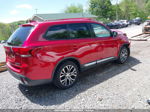 2017 Mitsubishi Outlander Es Red vin: JA4AZ2A35HZ069749