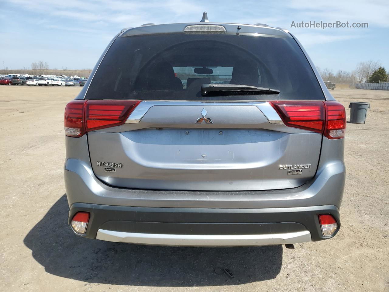 2017 Mitsubishi Outlander Es Gray vin: JA4AZ2A35HZ600478