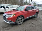 2017 Mitsubishi Outlander Es Красный vin: JA4AZ2A37HZ000304