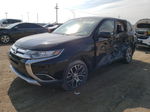 2017 Mitsubishi Outlander Es Black vin: JA4AZ2A37HZ036302