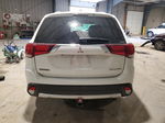 2017 Mitsubishi Outlander Es White vin: JA4AZ2A38HZ057496